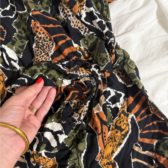 vintage wrap romper - Picture 3 of 4